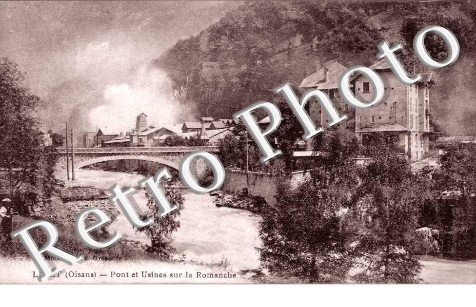 pont et usines sur la Romanche