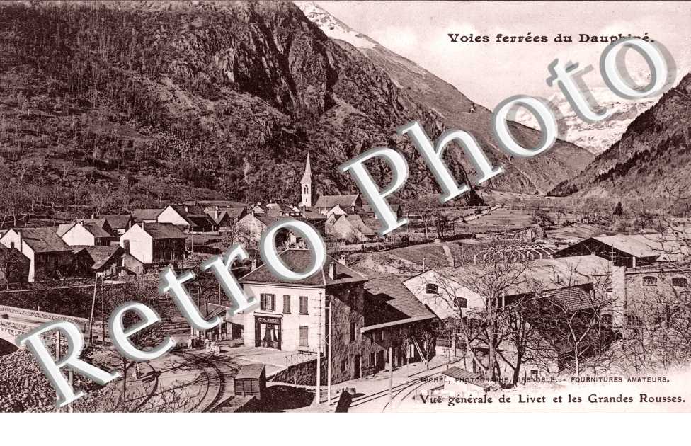 Vue generale et les Grandes Rousses