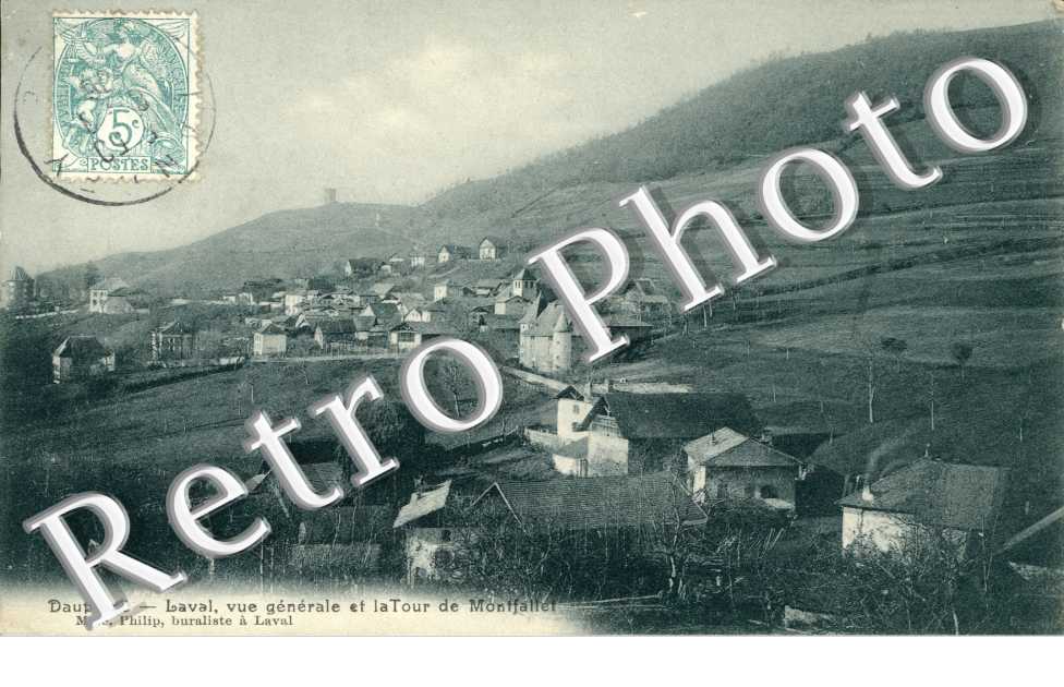vue generale et la tour de Montfallet