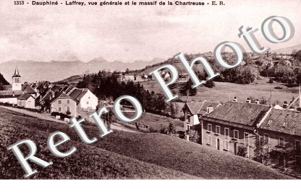 vue generale et le massif de la Chartreuse