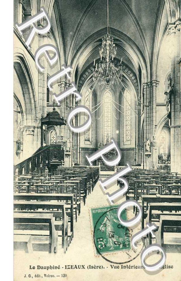 vue interieure de l'eglise