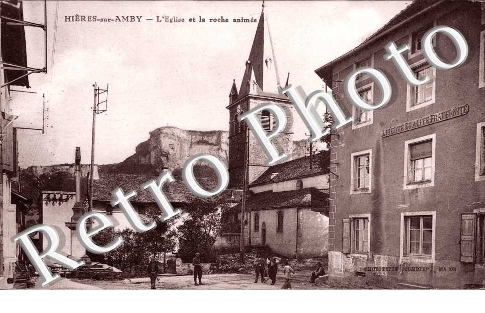 l'eglise et la roche animee