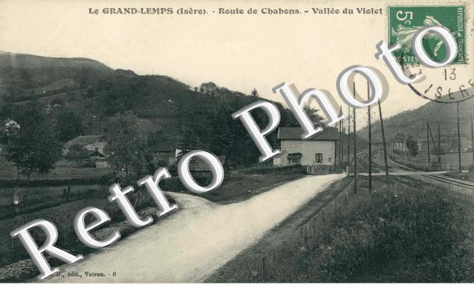 Route de Chabons et Vallee du Violet