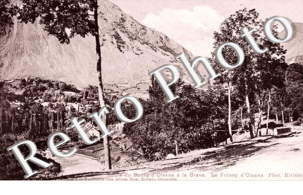 Route de Bourg d'Oisans a la Grave