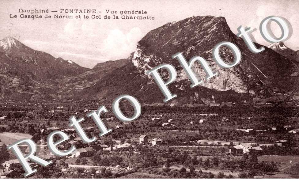 Vue generale, le Casque de Neron et le Col de la Charmette