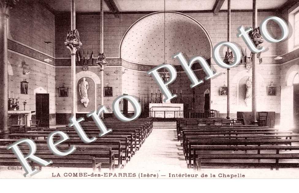 La Combe des Eparres, Interieur de la Chapelle