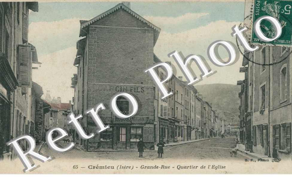 grande rue - quartier de l'eglise (couleur)