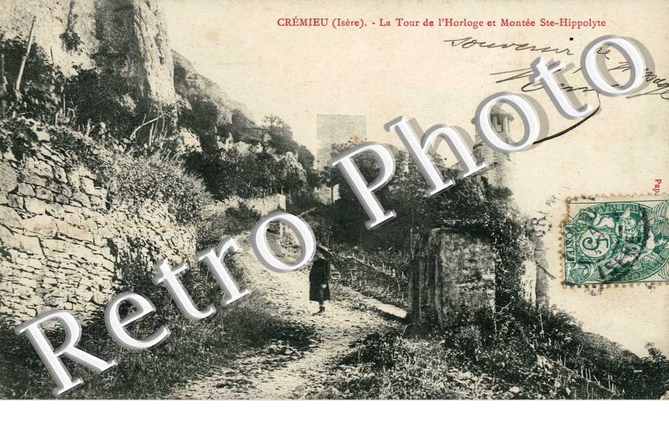 La Tour de l'Horloge et Montee Sainte Hippolyte