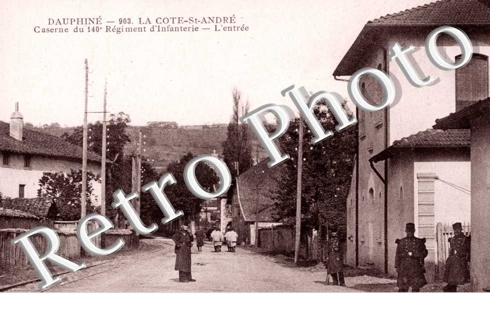 Caserne du 140e Regiment d'Infanterie, l'Entree