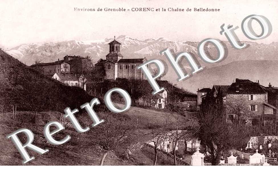 Le Village et la Chaine de Belledonne