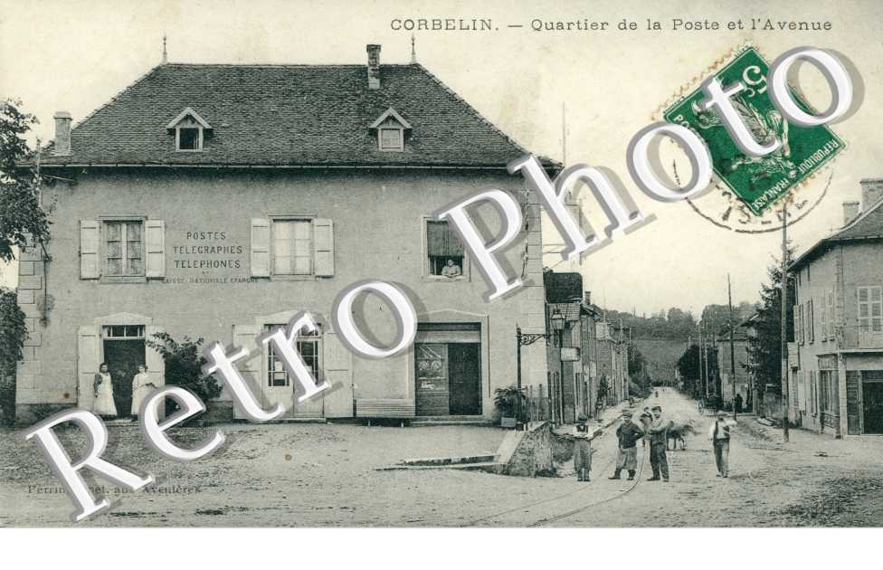 quartier de la poste et l'avenue