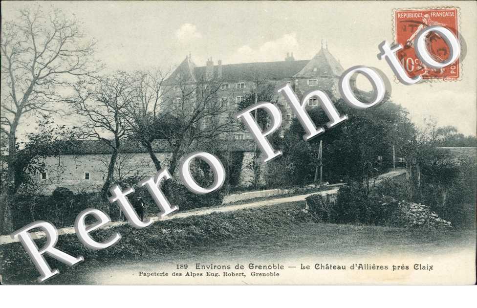 Le Chateau d'Allieres  -  entre 1904 et 1914