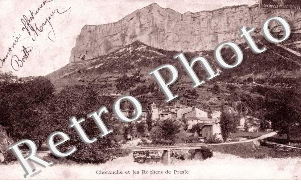 les rochers de Presle