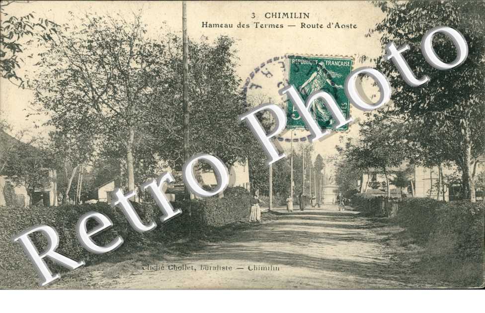 Hameau des Termes, Route d'Aoste