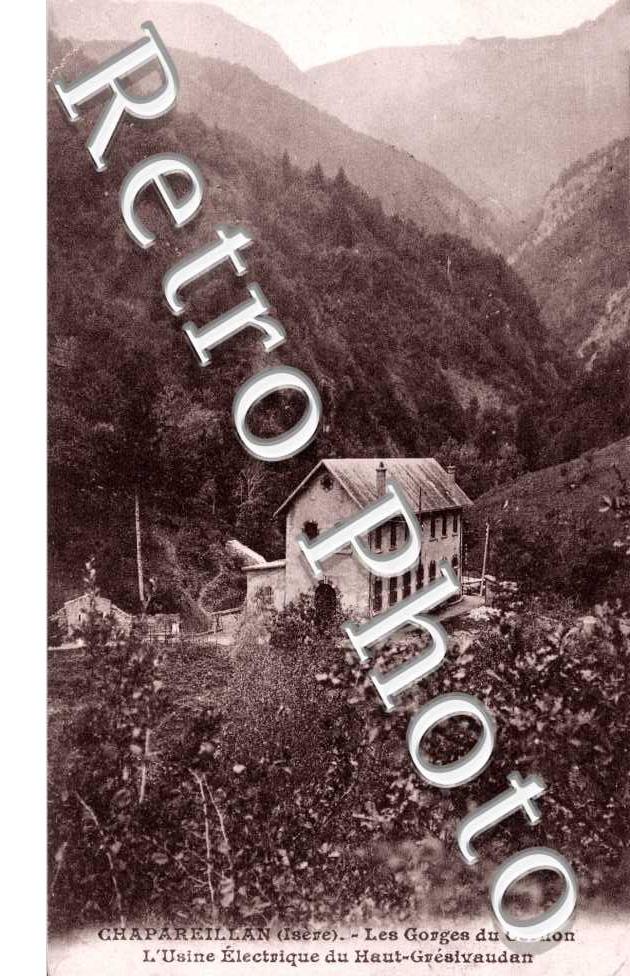 Les Gorges du Cernon, l'Usine electrique du Haut Gresivaudan
