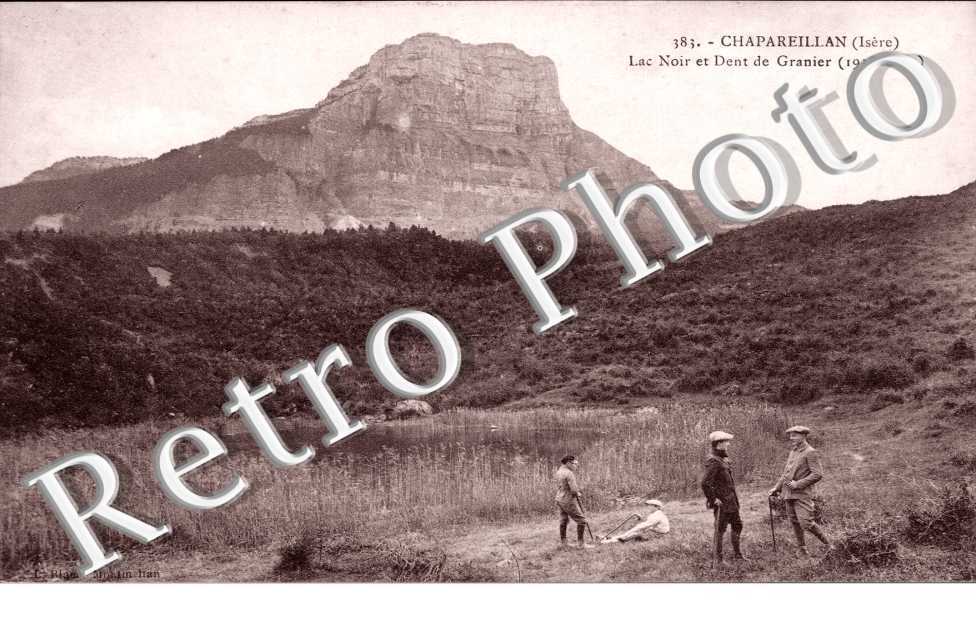 Le Lac Noir et Dent de Granier