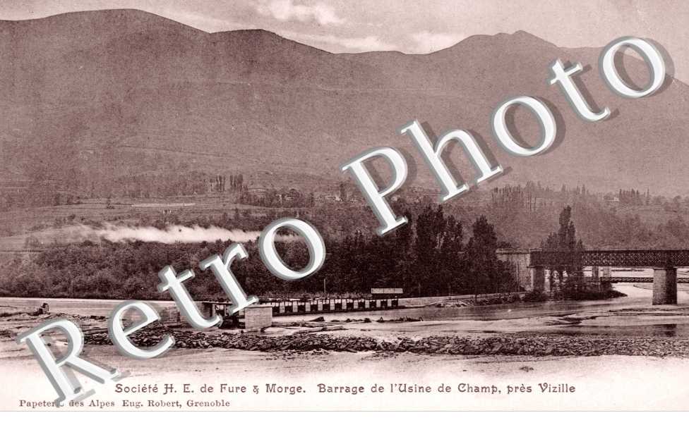 Societe H. E. de Fure et Morge, Barrage de l'Usine de Champ