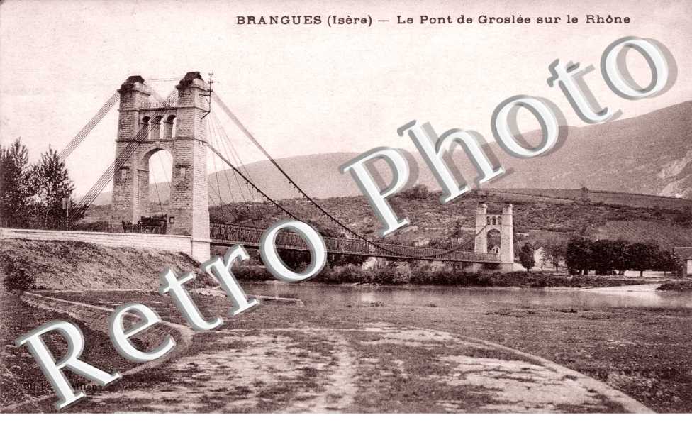 Le Pont de Groslee sur le Rhone