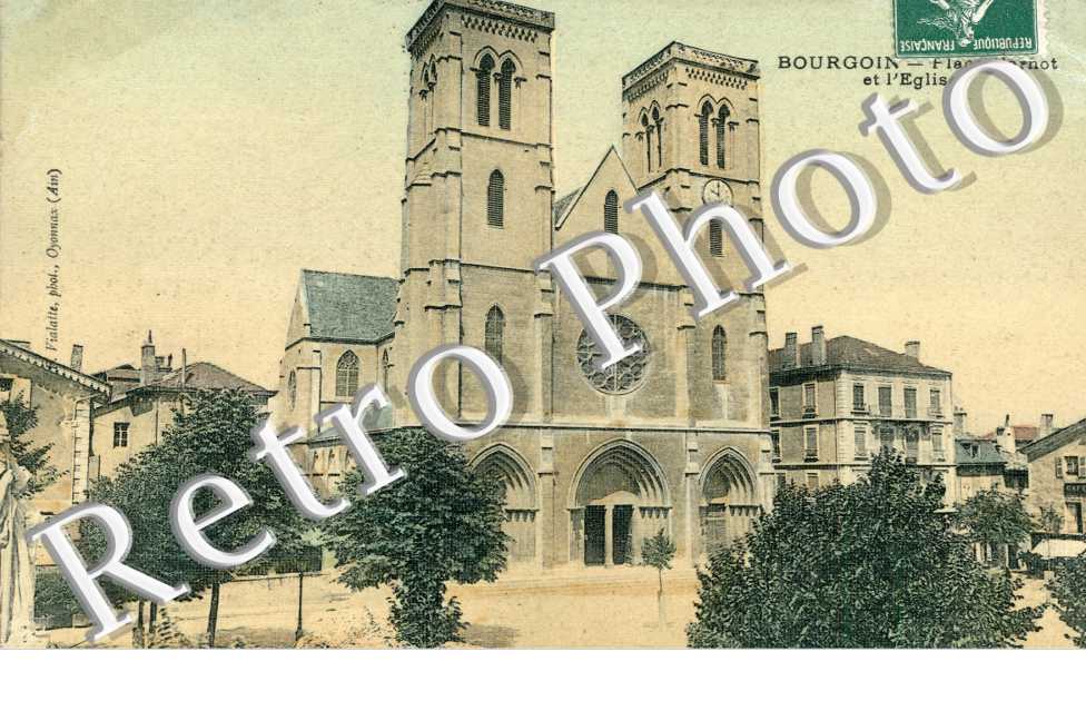 Place Carnot et l'Eglise