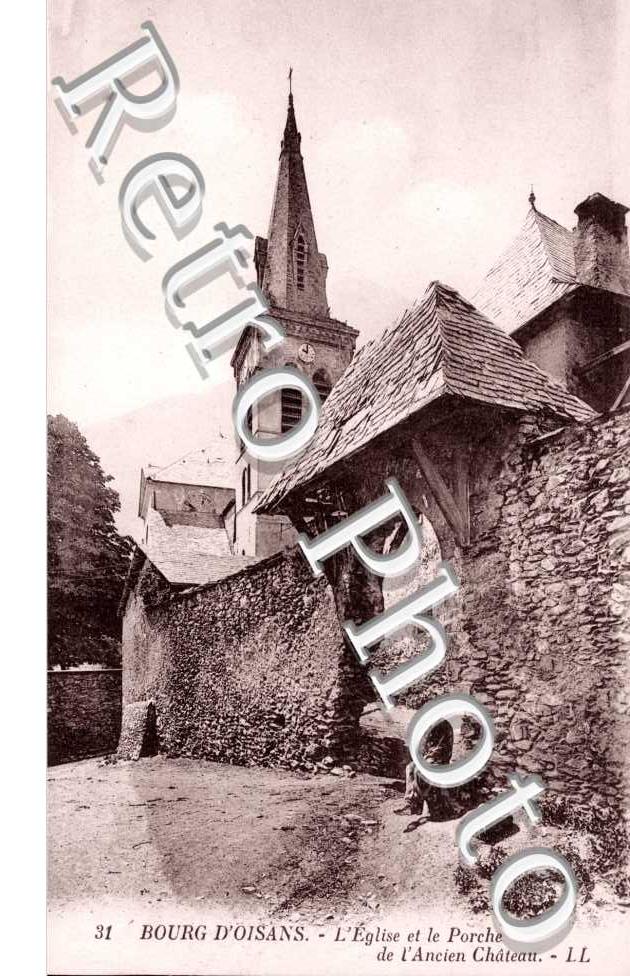 L'Eglise et le Porche de l'Ancien Chateau