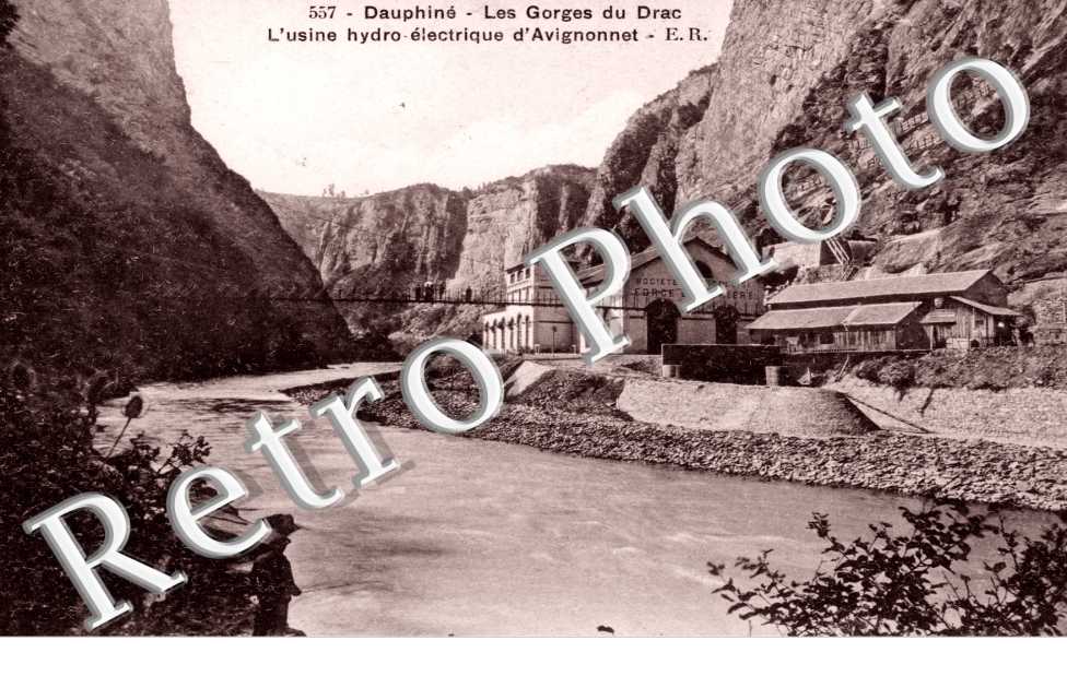 Les Gorges du Drac, l'Usine Hydro electrique