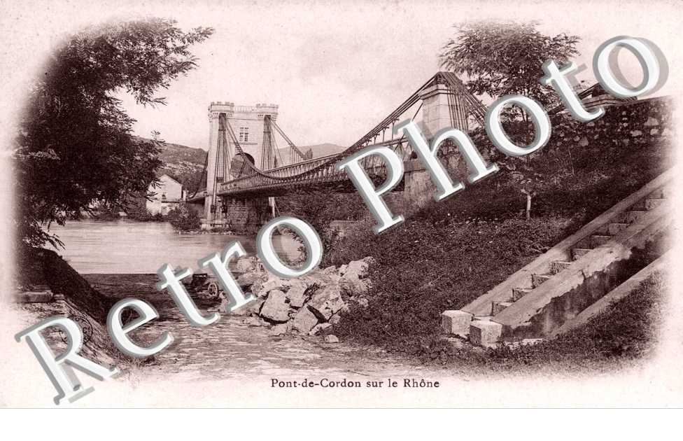 Pont de Cordon sur le Rhone