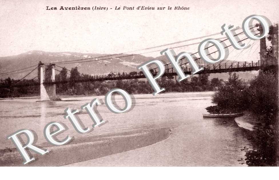 Le Pont d'Evieu sur le Rhone