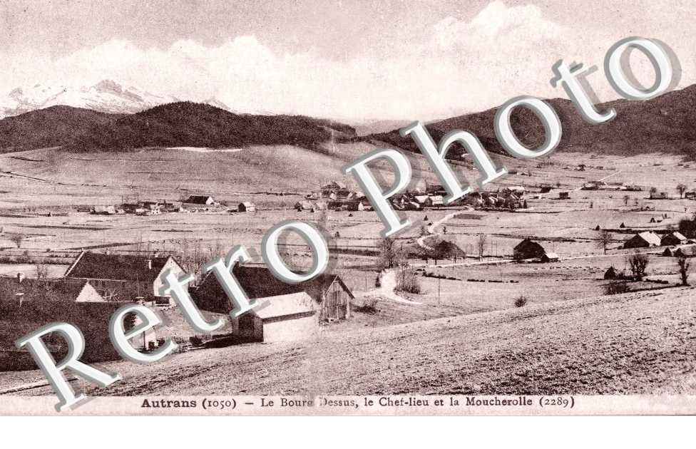 Le Bourg Dessus, le Chef-lieu et la Moucherolle