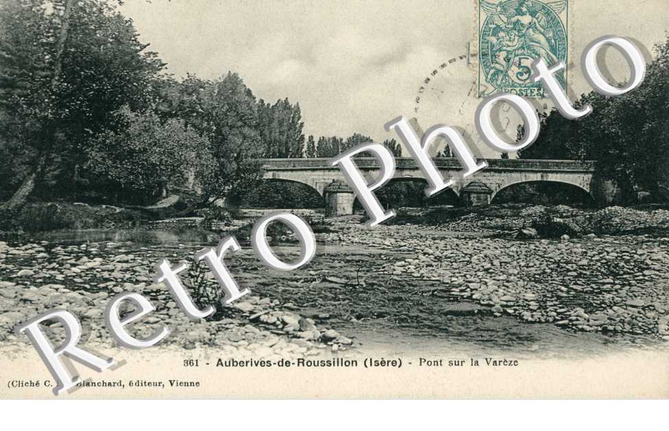 Auberives de Roussillon, Le Pont sur la Vareze
