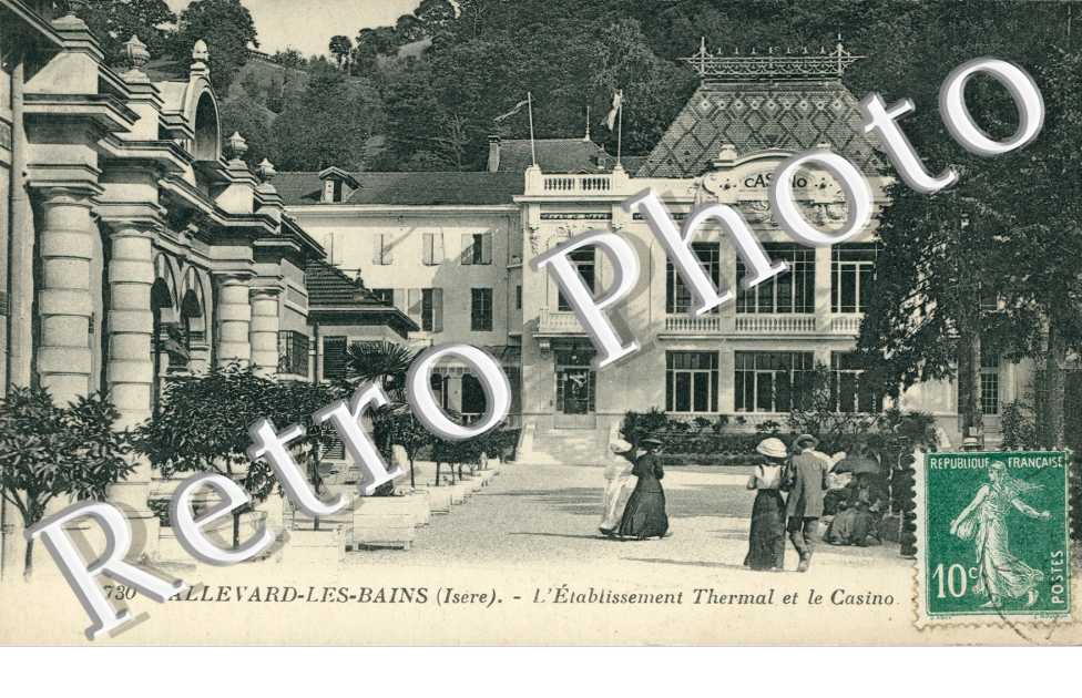 L'Etablissement Thermal et le Casino