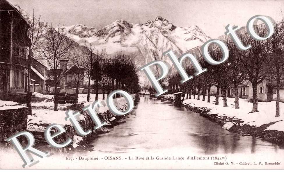 la rive et la grande Lance d'Allemont