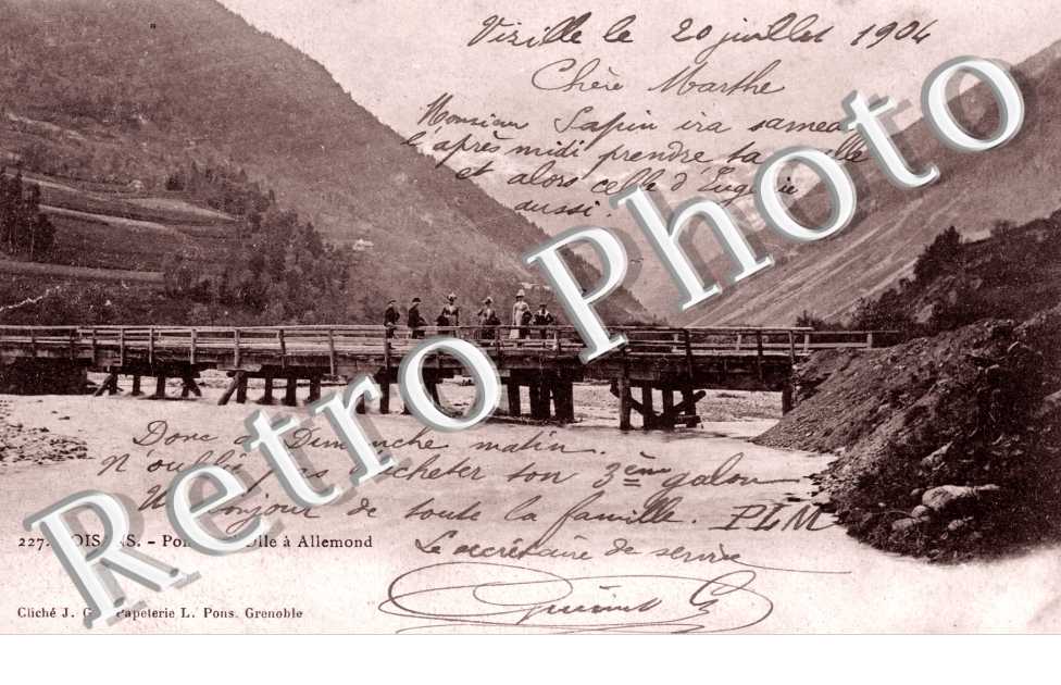 Oisans, Pont sur l'Olle