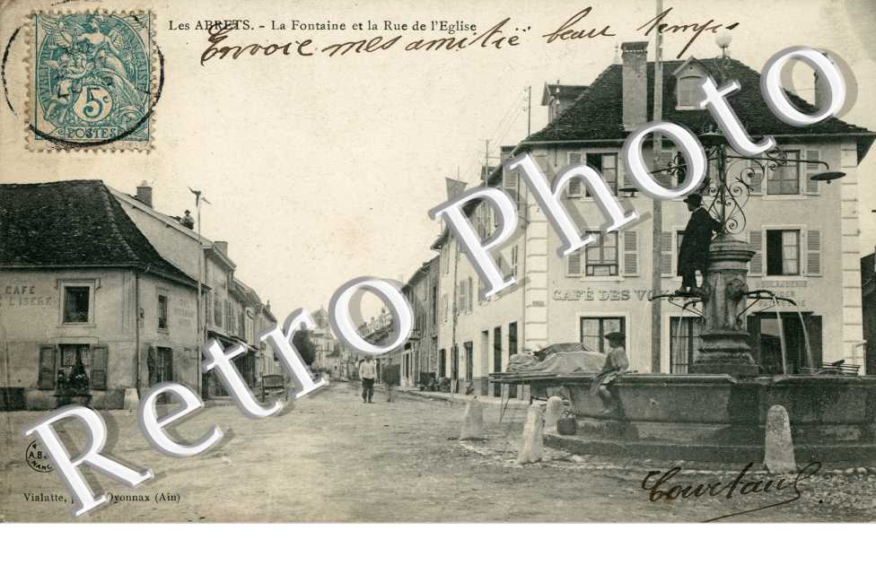 La Fontaine et la Rue de l'Eglise