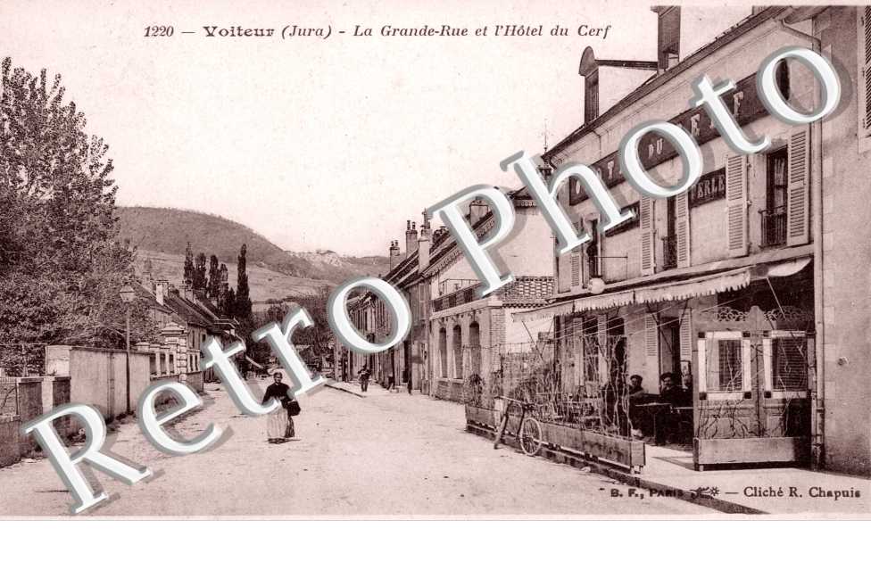 La Grande Rue et l'Hotel du Cerf