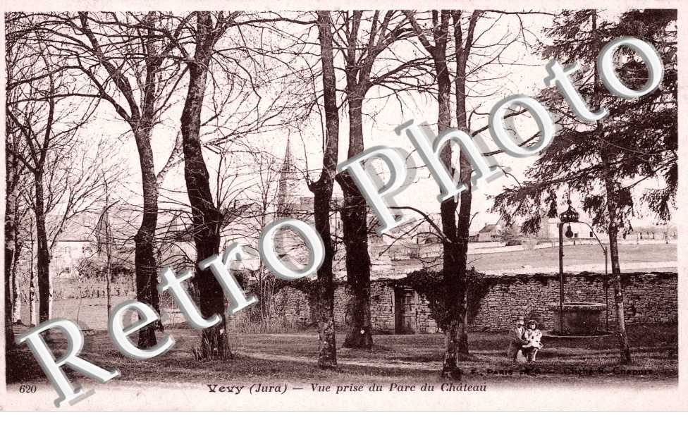 Vue prise du Parc du Chateau