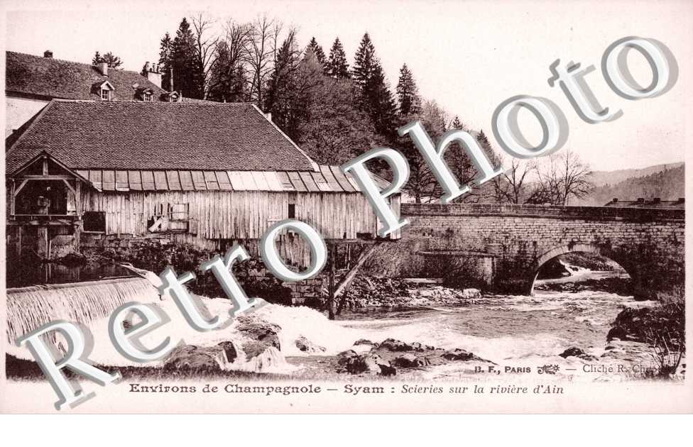 Scieries sur la Riviere d'Ain