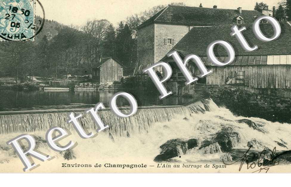 l'Ain au barrage de Syam
