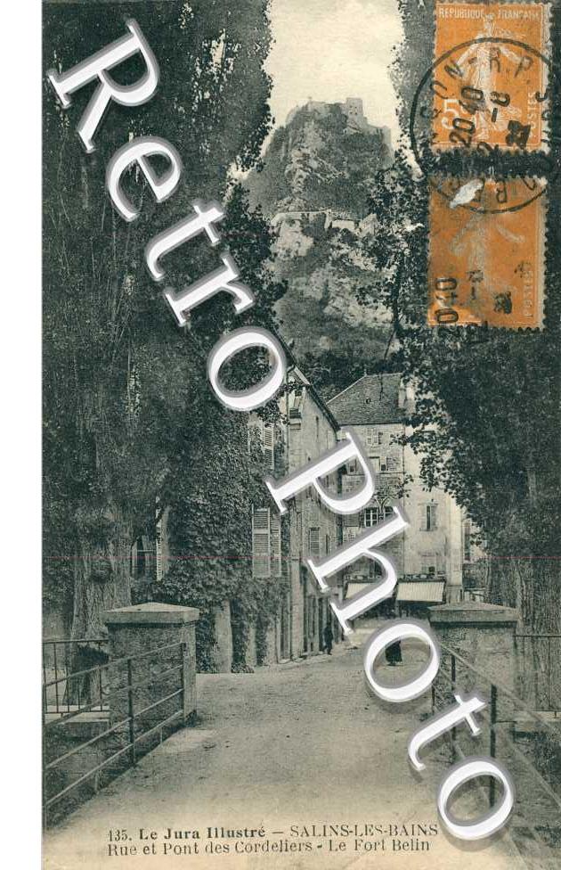 Rue et Pont des Cordeliers, le Fort Belin