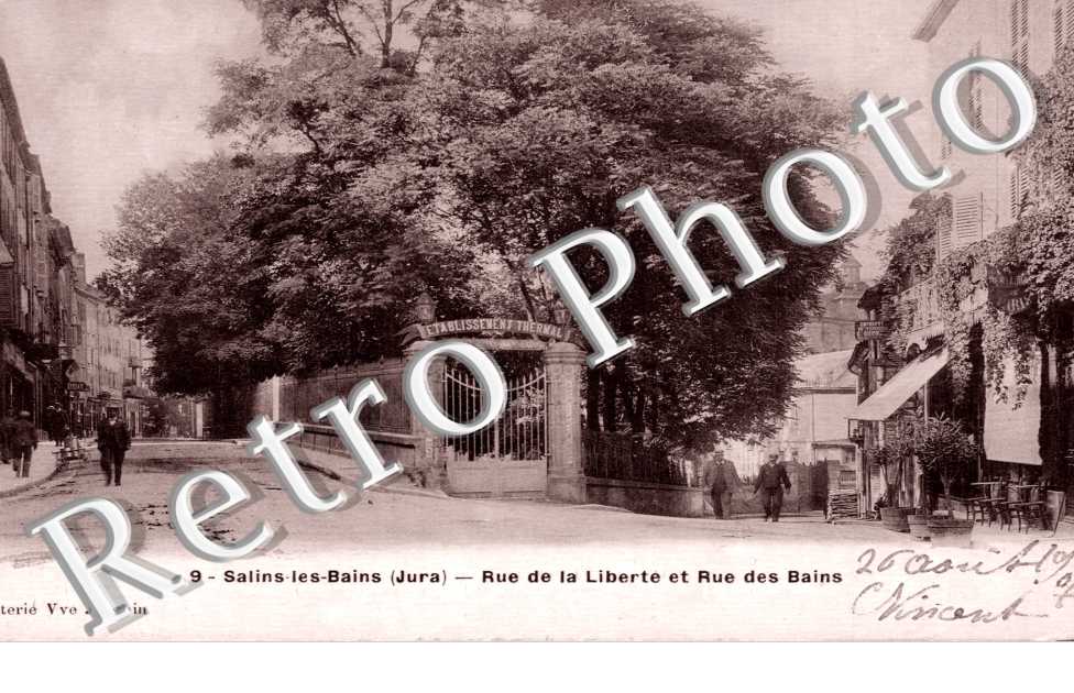Rue de la Liberte et Rue des Bains