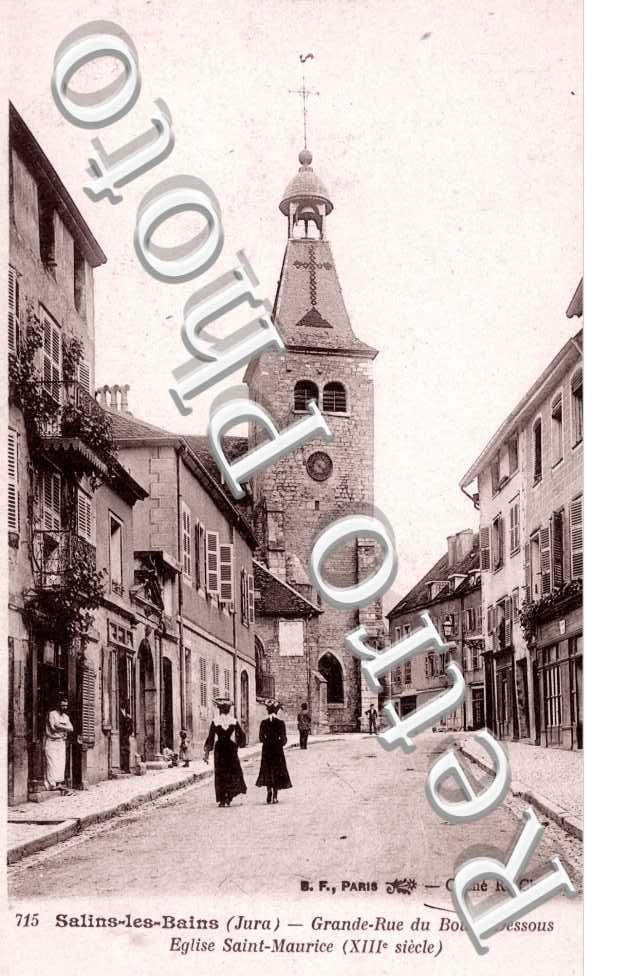 Grande rue du Bourg Dessous, Eglise Saint Maurice