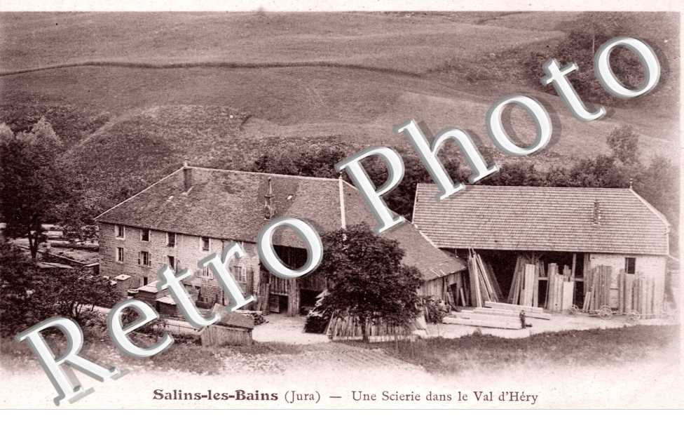 une scierie dans le Val d'Hery
