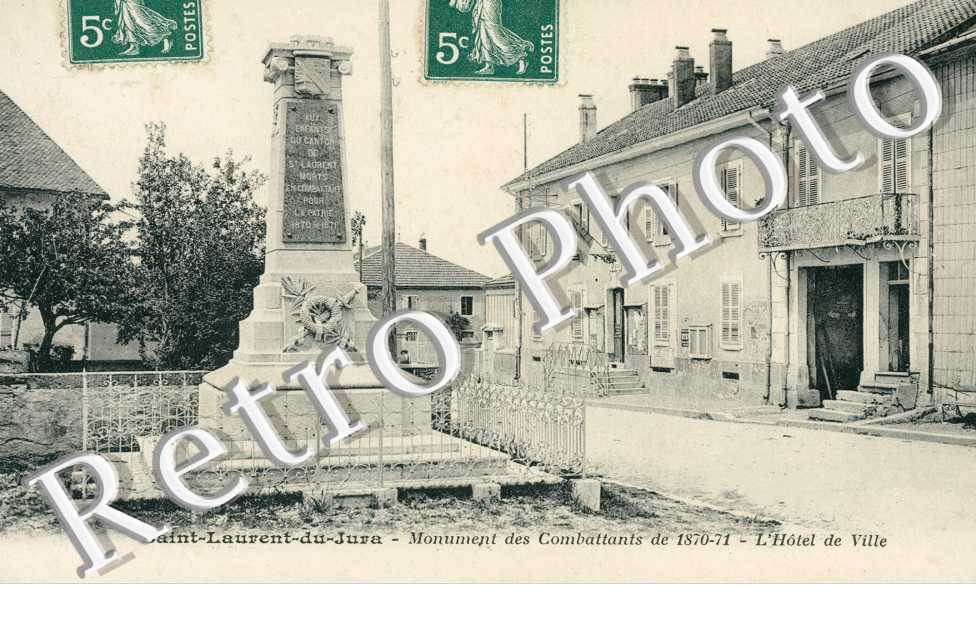 Monument des Combattants de 1870-71 - l'Hotel de Ville