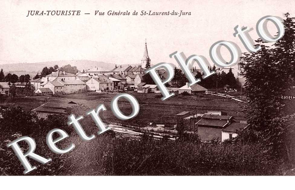 Vue Generale de Saint-Laurent-du-Jura