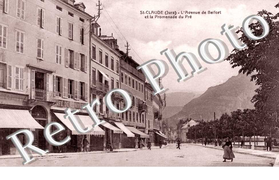 Avenue de Belfort et Promenade du Pre