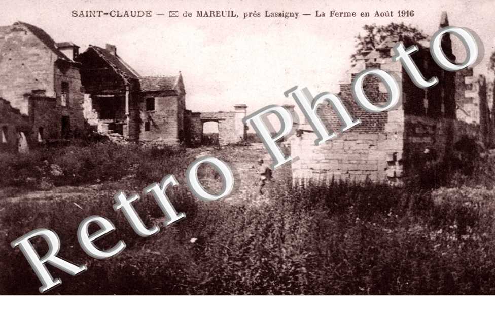 La Ferme en Aout 1916