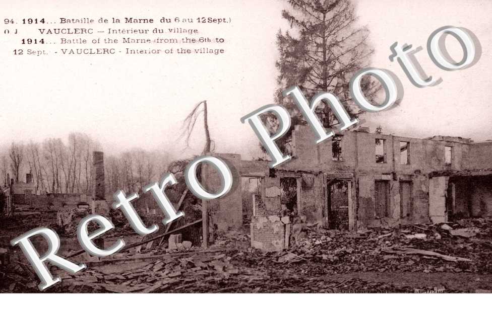 Intérieur du Village en ruines