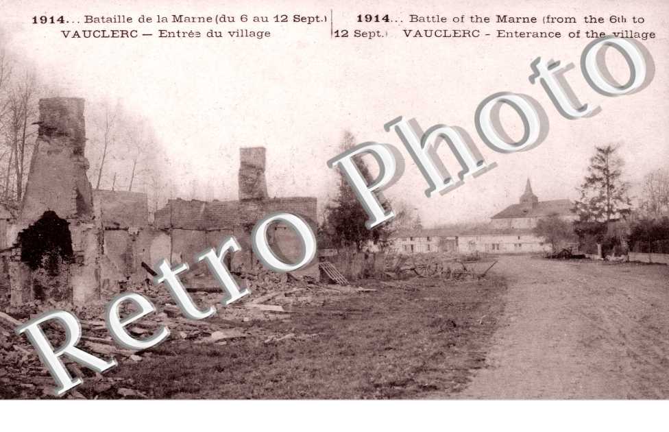 Entrée du Village en ruines