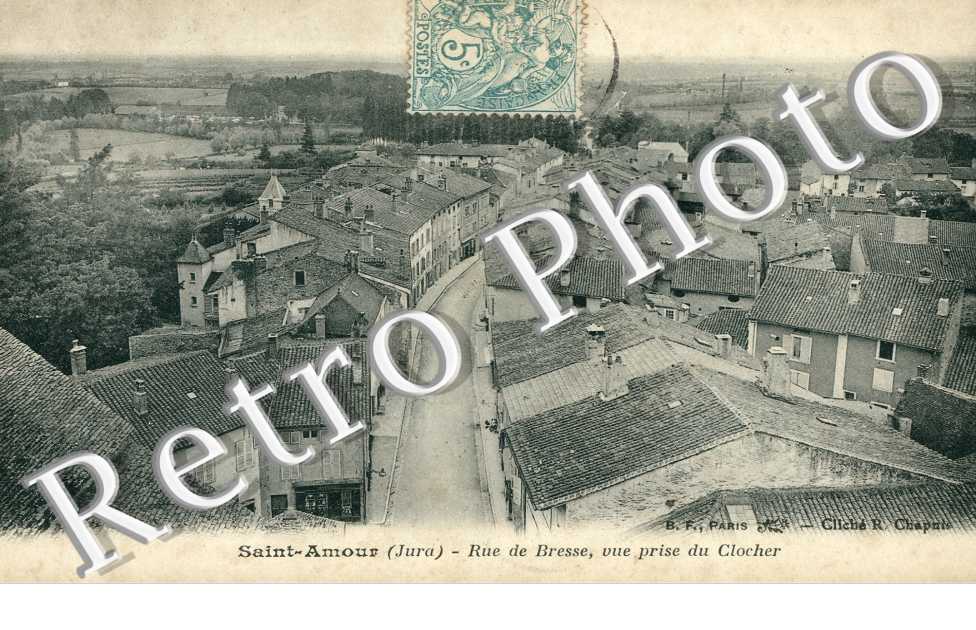 Rue de Bresse, Vue prise du Clocher