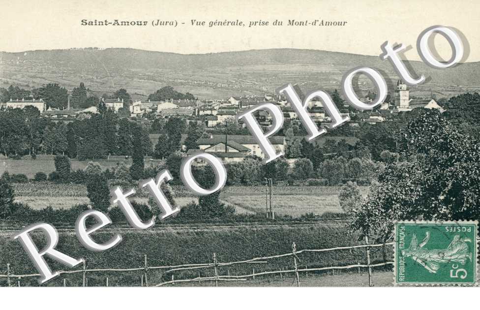 Vue Generale prise du Mont d'Amour