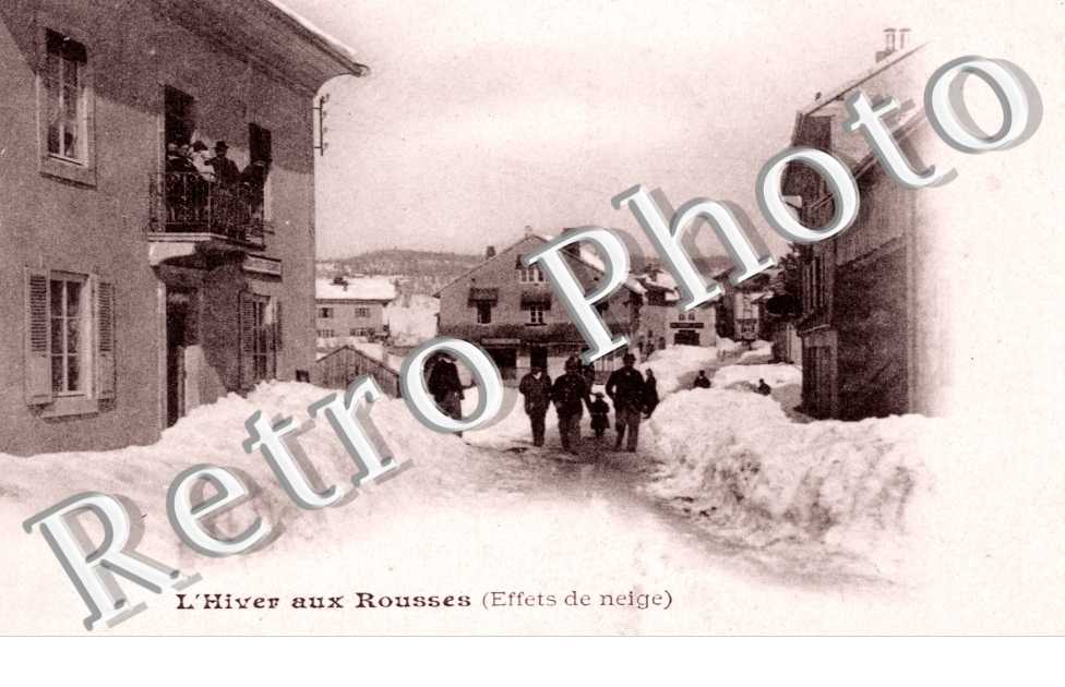 l'hiver - effet de neige